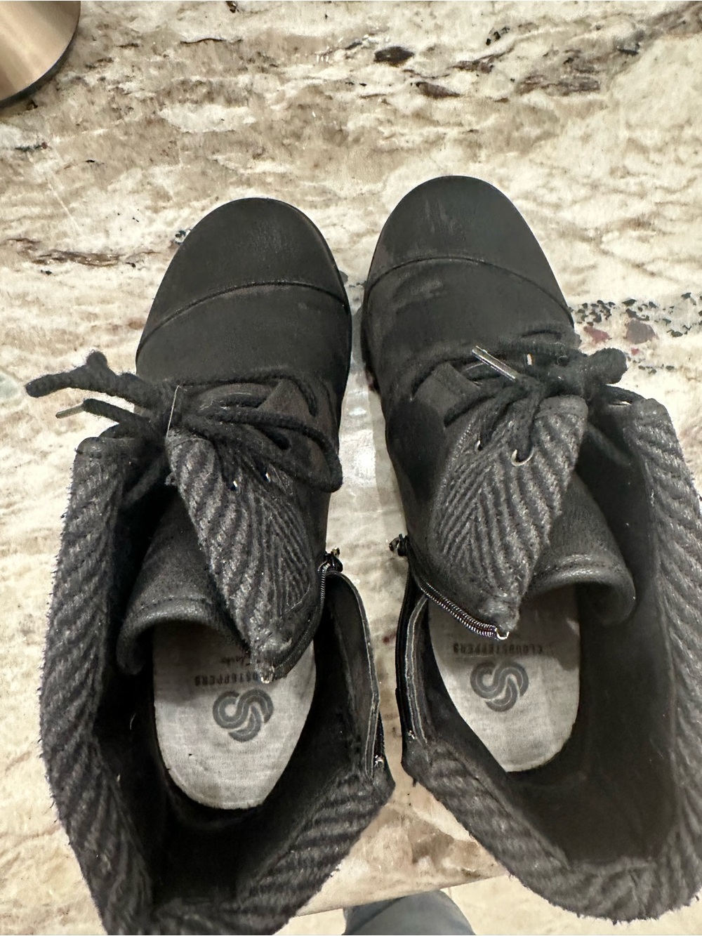 Clarks Black Interior-Labeled Women's Shoe